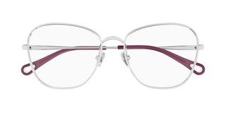 Chloé CH0344O women Silver Cat Eye Eyeglasses