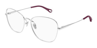 Chloé Ch0344o Women Silver Cat Eye Eyeglasses