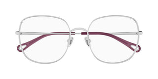 Chloé CH0345O women Silver Geometric Eyeglasses