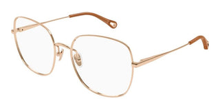 Chloé CH0345O women Rose gold Geometric Eyeglasses