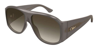 Chloé CH0347S women Grey Pilot Sunglasses