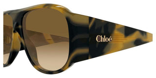 Chloé CH0347S women Havana Pilot Sunglasses