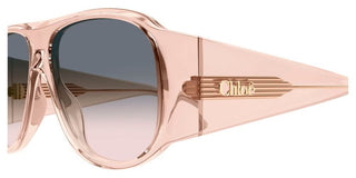 Chloé CH0347S women Pink Pilot Sunglasses