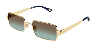 Chloé CH0354S women Gold Squared Sunglasses
