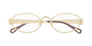 Chloé Ch0355o Women Gold Oval Eyeglasses