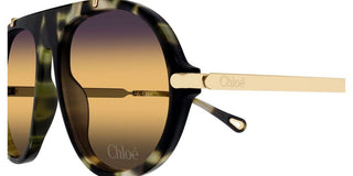 Chloé CH0357S women Havana Pilot Sunglasses