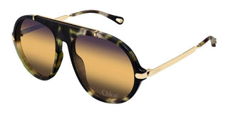 Chloé CH0357S women Havana Pilot Sunglasses
