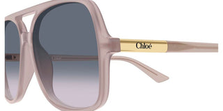 Chloé CH0364S women Pink Pilot Sunglasses