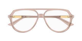 Chloé CH0366O women Pink Pilot Eyeglasses