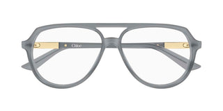 Chloé CH0366O women Grey Pilot Eyeglasses