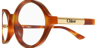 Chloé CH0367O women Havana Oval Eyeglasses