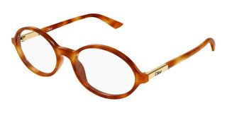 Chloé CH0367O women Havana Oval Eyeglasses