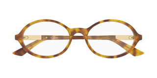 Chloé CH0367O women Havana Oval Eyeglasses