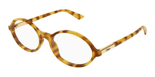 Chloé CH0367O women Havana Oval Eyeglasses