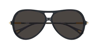 Chloé CH0395S women Grey Round Sunglasses