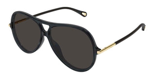 Chloé CH0395S women Grey Round Sunglasses