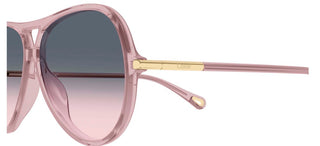 Chloé CH0395S women Pink Round Sunglasses