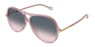 Chloé CH0395S women Pink Round Sunglasses