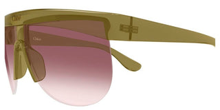 Chloé CH0416S women Gold Pilot Sunglasses