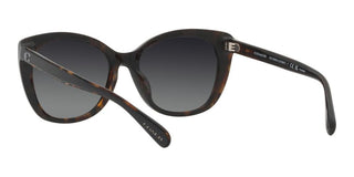 Coach CH567 HC 8365U women Black Cat Eye Sunglasses