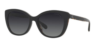 Coach CH567 HC 8365U women Black Cat Eye Sunglasses