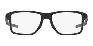 Oakley  Chamfer Squared Ox 8143 Men Black Geometric Eyeglasses