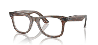 Ray-Ban CHANGE WAYFARER EASE RX 4340V unisex Brown Squared Eyeglasses