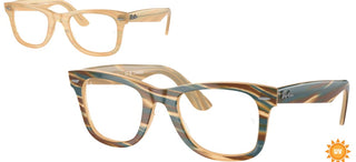 Ray-Ban CHANGE WAYFARER EASE RX 4340V unisex Pink Squared Eyeglasses