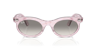 Ray-Ban CHANGE WAYFARER OVAL RB 2242 unisex Pink Oval Sunglasses