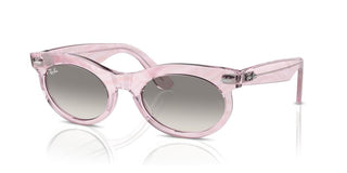 Ray-Ban CHANGE WAYFARER OVAL RB 2242 unisex Pink Oval Sunglasses