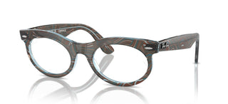 Ray-Ban CHANGE WAYFARER OVAL RX 2242V unisex Blue Oval Eyeglasses