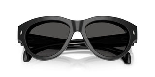 Moncler Chicane Me6016u Unisex Black Oval Sunglasses