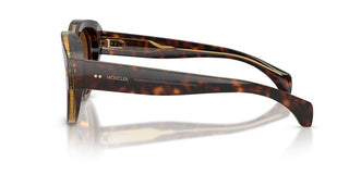 Moncler Chicane Me6016u Unisex Havana Oval Sunglasses