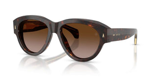 Moncler Chicane Me6016u Unisex Havana Oval Sunglasses