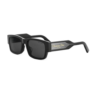 DIOR DiorCouture Christian Dior Label S1F men Black Rectangle Sunglasses