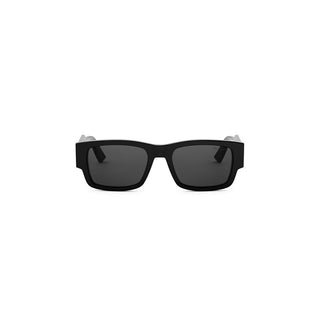 DIOR DiorCouture Christian Dior Label S1I men Black Rectangle Sunglasses