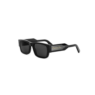 DIOR DiorCouture Christian Dior Label S1I men Black Rectangle Sunglasses