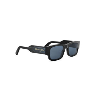 DIOR DiorCouture Christian Dior Label S1I men Black Rectangle Sunglasses