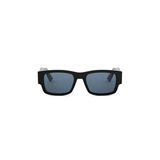 DIOR DiorCouture Christian Dior Label S1I men Black Rectangle Sunglasses