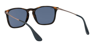 Ray-Ban CHRIS RB 4187 men Havana Geometric Sunglasses