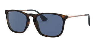 Ray-Ban CHRIS RB 4187 men Havana Geometric Sunglasses