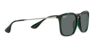 Ray-Ban CHRIS RB 4187 men Green Geometric Sunglasses
