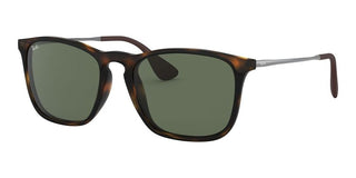 Ray-Ban CHRIS RB 4187 men Havana Geometric Sunglasses