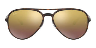 Ray-Ban CHROMANCE RB 4320CH unisex Havana Pilot Sunglasses