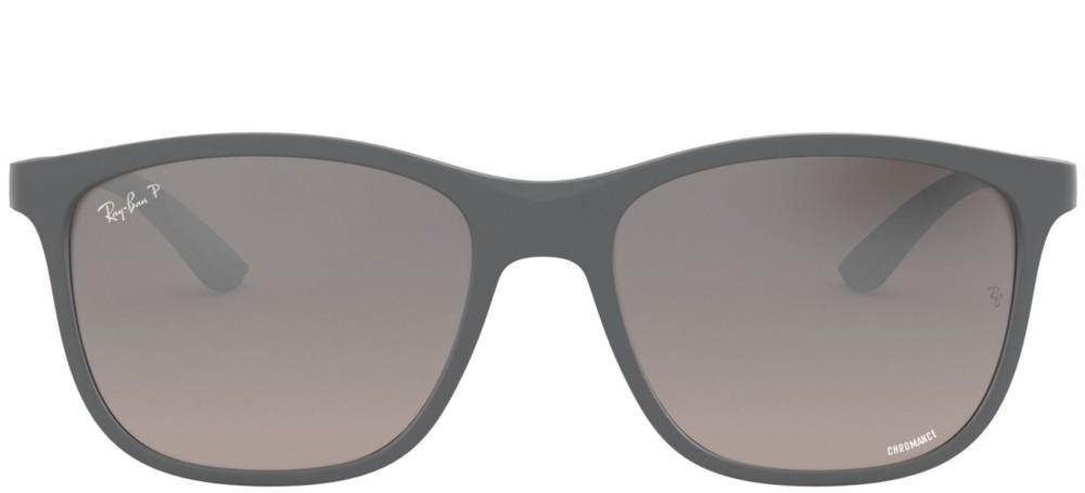 Ray-Ban CHROMANCE RB 4330CH unisex Grey Squared Sunglasses