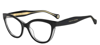 Carolina Herrera CH 0017 women Black Cat Eye Eyeglasses