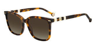 Carolina Herrera CH 0045/S women Havana Geometric Sunglasses