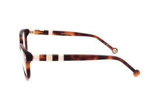 Carolina Herrera Ch 0048 Women Havana Squared Eyeglasses