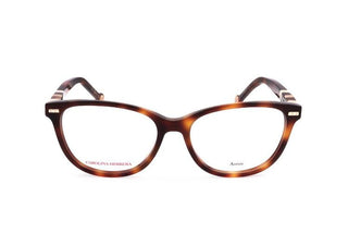 Carolina Herrera Ch 0048 Women Havana Squared Eyeglasses