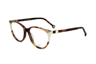 Carolina Herrera Ch 0054 Women Havana Squared Eyeglasses